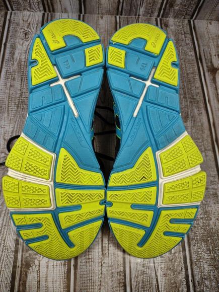 Asics Training Women's Size 7M Black/Teal/Pink Running Athletic Shoes S653J - Picture 8 of 9